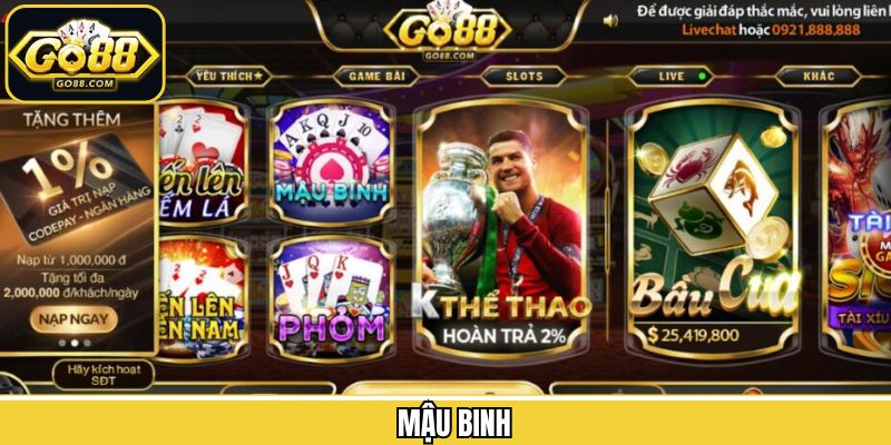 Mậu Binh - Khám Phá Game Bài Kịch Tính Tại Địa Chỉ Go88