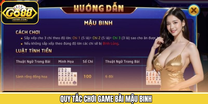 Luật chơi cơ bản của mậu binh cần nắm rõ khi chơi