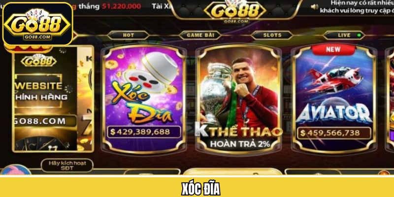 Xóc Đĩa - Sản Phẩm Cá Cược Trực Tuyến Đỉnh Cao Tại Go88
