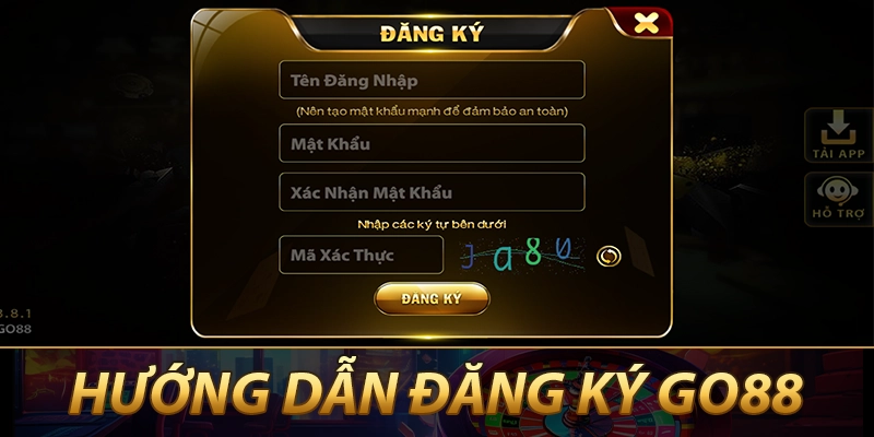 Hướng dẫn các bước đăng ký Go88 cho người mới